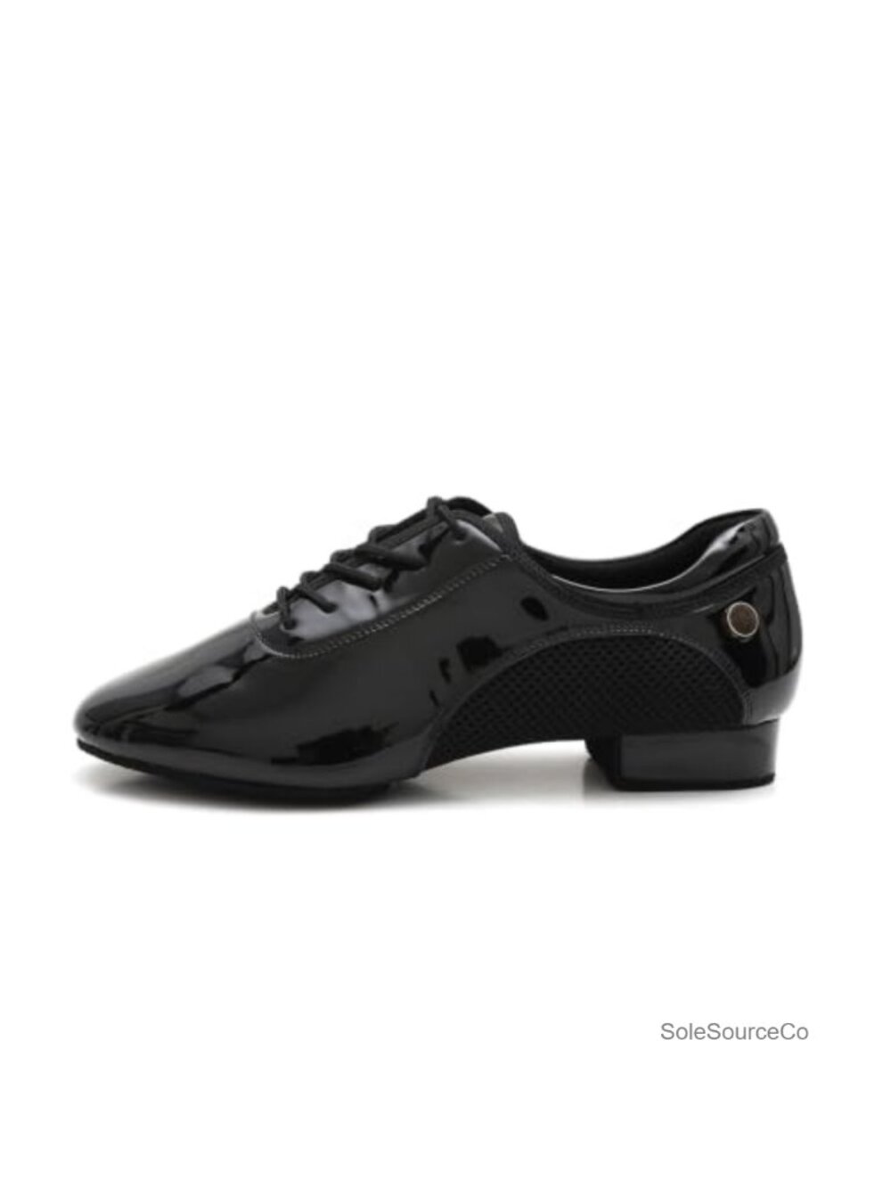 Women's Patent Synthetic Leather Ballroom Dance Shoes Lace-up Latin Salsa